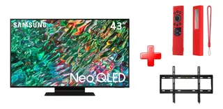 Tv Samsung Smart Tv 43qn90b Neo Qled 4k + Rack Brazo + Funda