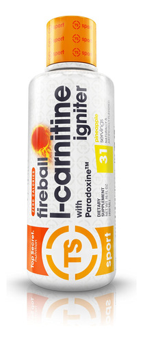 Top Secret Nutrition Fireball L-carnitina Liquido Con Parado