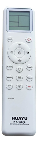 Control Aire Universal K-1769e+l Samsung LG Tcl Midea Otros