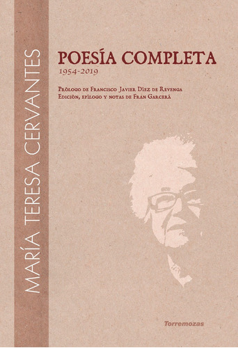 Libro Poesia Completa Maria Teresa Cervantes