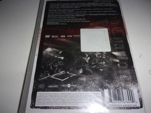 Dvd Good Charlotte Brixton Academy Live Nuevo Arg