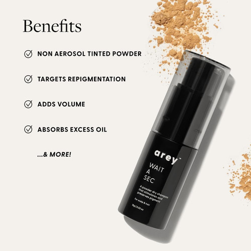 Shampoo Seco Arey Wait A Sec | Absorve A Oleosidade E Adici