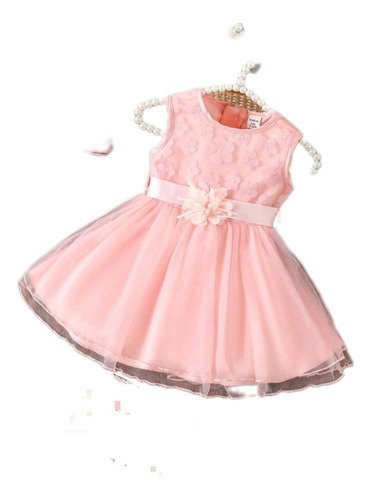 Vestido De Fiesta Para Niña # Lorena Talle 2-3 Años