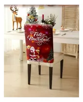 Comprar Fundas Cubre Sillas Fundas Respaldo Navideñas 6und