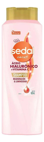 Shampoo Sedal Ácido Hialurónico + Vitamina C 620 Ml