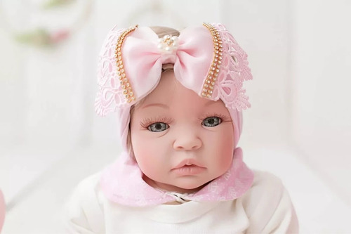 Imagem 3 de 4 de Bebê Menina Real Realista Reborn Perolas Barata Princesa