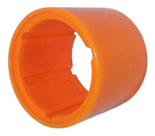 Monopatín Motor Neumático Piel Pu Rueda 70 Mm Naranja