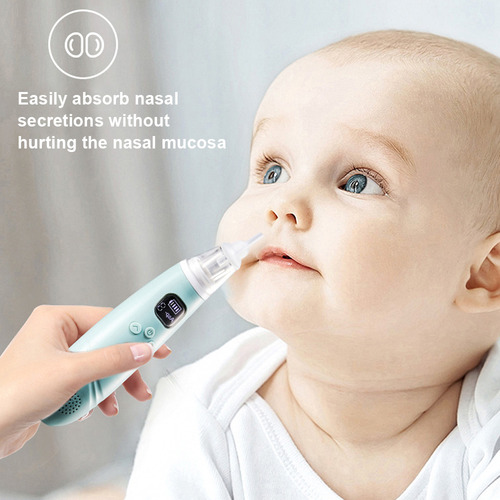 Aspirador Nasal Elétrico Portátil Para Bebês,. Níveis De