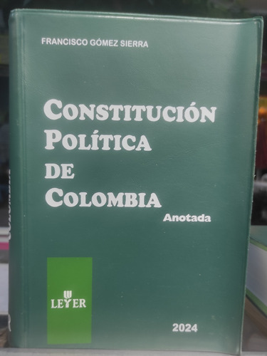 Constitución Política De Colombia 