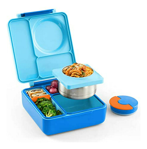 Omiebox Bento Box Para Niños - Aislado Almuerzo De Bento Caj