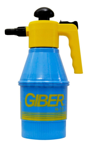 Pulverizador Giber 1.5 L Fumigador Traba Gatillo Desinfectar