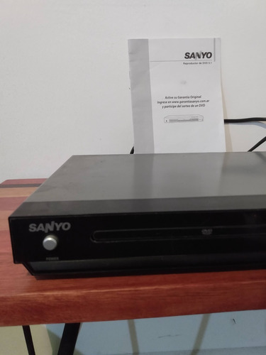 Reproductor De Dvd Sanyo Dvh 9209a. Impecable
