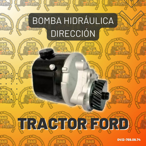 Bomba Hidraulica Dirección Tractor Ford