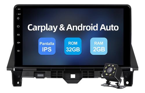 Estéreo 2+32g Carplay Para Honda Accord 2008-2012 Gps Wifi