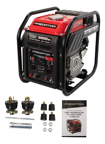 Generador Predator Inverter 3500w 110v/60hz 7 Hp - P3500i