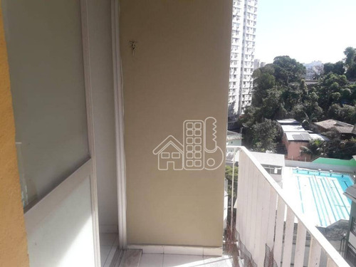 Apartamento Com 2 Dormitórios À Venda, 60 M² Por R$ 380.000,00 - Ingá - Niterói/rj - Ap3498
