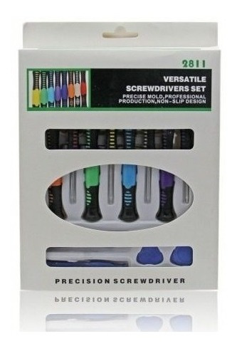 Imagem 4 de 5 de Kit Chaves De Precisão Com 16 Peças Para Conserto De Celular