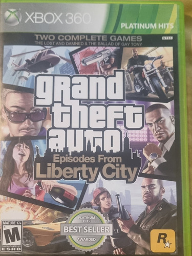 Grand Theft Auto Episodes Liberty City Xbox 360  (Reacondicionado)