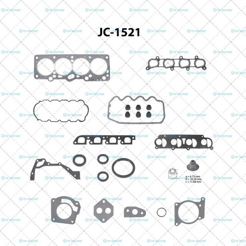 Jgo De Juntas Completo Tf Victor Ford Focus Lx 2.0 2000-2004