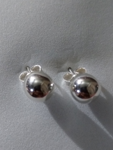 Hermoso Aretes De Plata Dormilonas 