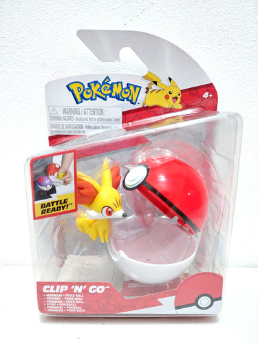 Fennekin + Poké Ball - Clip 'n' Go - Pokémon