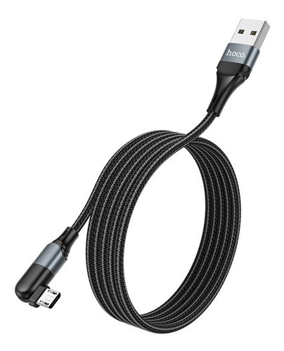 Cable Cargador De Datos Micro - Usb Hoco Color Negro