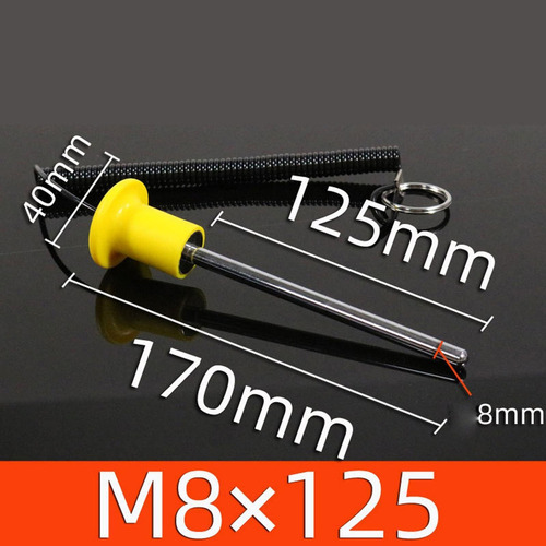 Pasador De Máquina De Peso De Llave Selectora 8x125 Mm