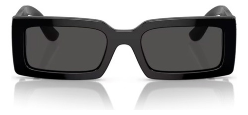 Lentes Dolce & Gabbana Dg4447b 335587 Black Dark Grey Diseño Solar