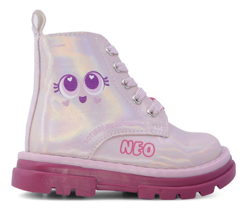 Bota Niña Ksi Meritos Rosa Distroller 95012-7-a 18-21 Gnv®