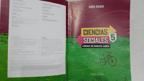 Imagen 3 de 6 de Ciencias Sociales 5 Edelvives Sobre Ruedas Ciudad Bsas Edelv