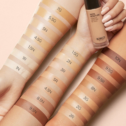 Base Insta Moisture Foundation Spf 25 - 1 R - Kiko Milano Tom 1r