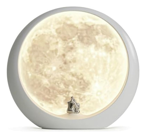 Mamre Super Moon Night Light - Lámpara De Mesa Regulable Par