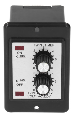 Relé Antiinterferente Twin Timer 60s, Funcionamiento Preciso