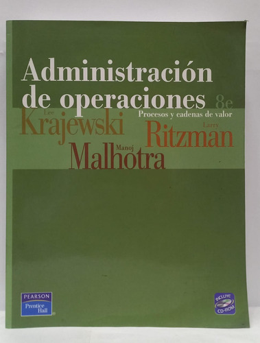 Administracion De Operaciones - Octava Edicion