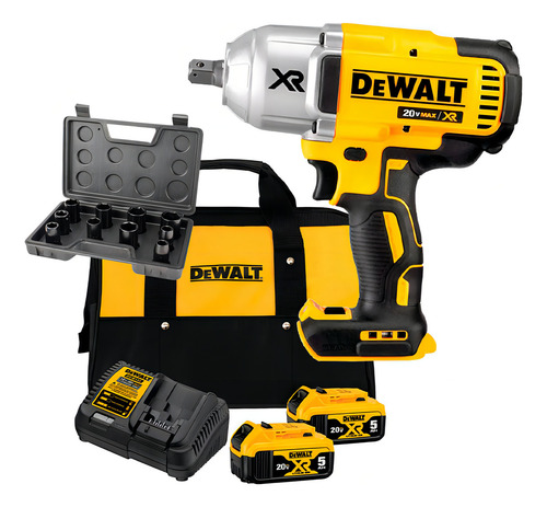 Chave De Impacto 1/2 Dcf899 Dewalt 2bat 5a+jg Soquete