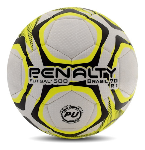 Pelota Fútsal N°4 Penalty Brasil 70 500 R1 Ix 