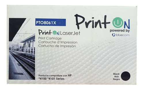 Toner Printon Para Hp 4100 4101 Series Negro Pto8061x