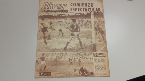 Revista River N° 960 2/5/1963 River San Lorenzo