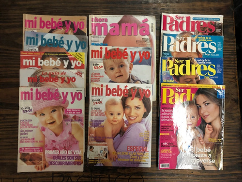 Lote De Revistas Mi Bebe Y Yo / Ser Padres X 12 Unidades