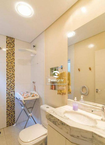 Cobertura Com 2 Dormitórios À Venda, 138 M² Por R$ 430.000,00 - Vila Pires - Santo André/sp - Co11742