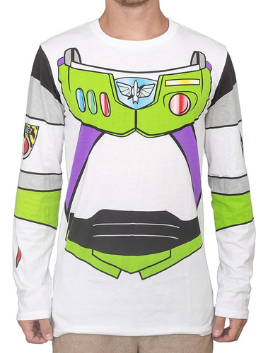 Toy Buzz Lightyear Camiseta Manga Larga Para Adultos Para Co