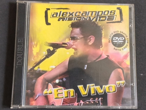 Alex Campos Misión Vida En Vivo Cd + Dvd