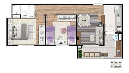 Apartamento À Venda, 48 M² Por R$ 312.000,00 - Centro (osasco) - Osasco/sp - Ap2184