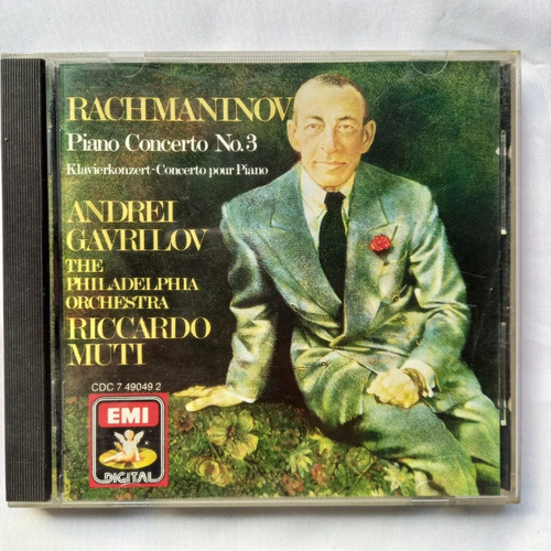 Rachmaninov Andrei Gavrilov Riccardo Muti Cd / Kktus