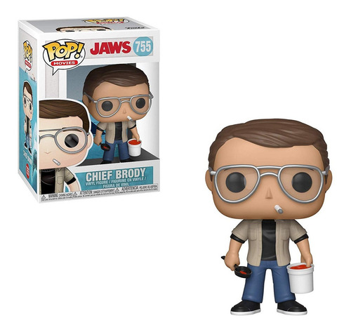 Figura Funko Pop Movies Jaws - Chief Brody 755