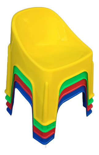 Silla Infantil Preescolar Cangrejo Premium Colores A Elegir