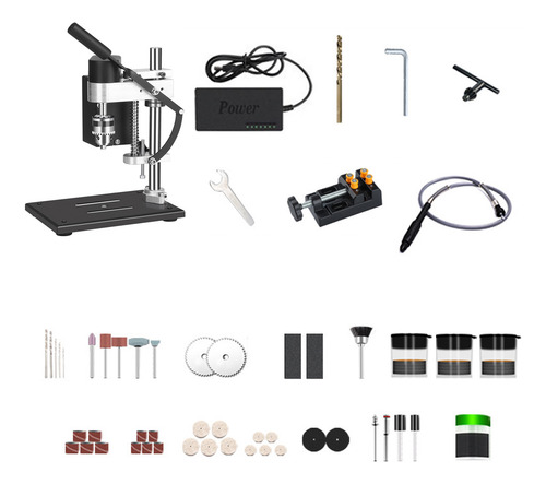 Kit De Soporte Para Minitaladradora De Mesa Con Tornillo, Va