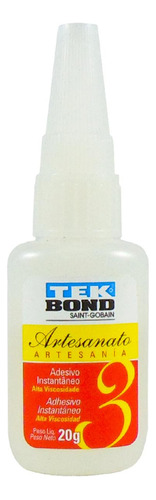 Silicona Líquida Tek Artesanía Transparente 60ml Tekbond