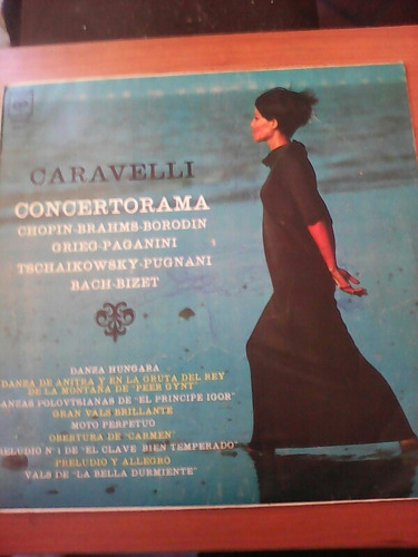 Disco Lp / Caravelli & Orquesta / Concertorama / Sondor 1974