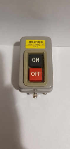 Interruptor De Boton De Encendido Monofasico Ó Trifasico 16a